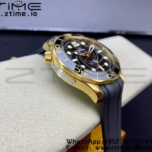 OMEGA Seamaster Diver 300M 007 James Bond VSF 1:1 Best Edition με μαύρο λουράκι από καουτσούκ A8800 - Super Clone Watch | 1:1 Best Version