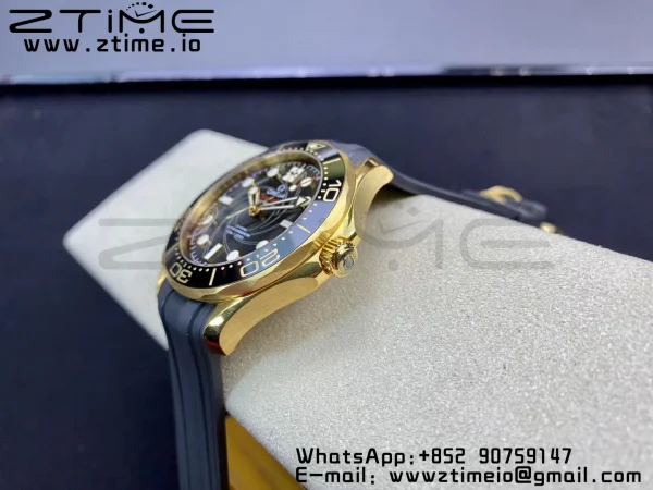 OMEGA Seamaster Diver 300M 007 James Bond VSF 1:1 Best Edition με μαύρο λουράκι από καουτσούκ A8800 - Super Clone Watch | 1:1 Best Version