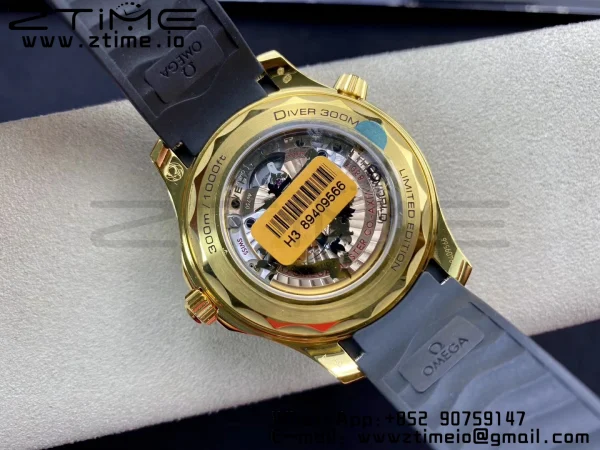 OMEGA Seamaster Diver 300M 007 James Bond VSF 1:1 Best Edition με μαύρο λουράκι από καουτσούκ A8800 - Super Clone Watch | 1:1 Best Version