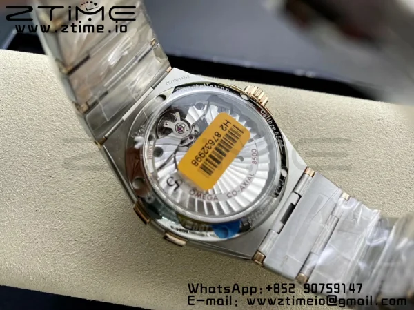 OMEGA Constellation 38mm SS/RG VSF 1:1 Best Edition Silver Dial Stick Markers on SS/RG Bracelet A8500 Super Clone - Super Clone Watch | 1:1 Best Version