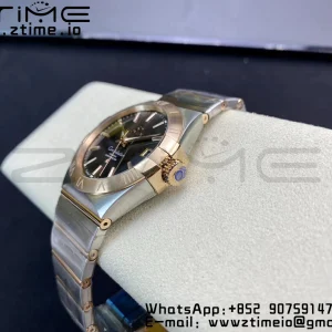 OMEGA Constellation 38mm SS/RG VSF 1:1 Best Edition Brown Dial Stick Markers on SS/RG Bracelet A8500 Super Clone - Super Clone Watch | 1:1 Best Version