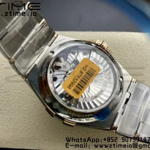 OMEGA Constellation 38mm SS/RG VSF 1:1 Best Edition Brown Dial Stick Markers on SS/RG Bracelet A8500 Super Clone - Super Clone Watch | 1:1 Best Version