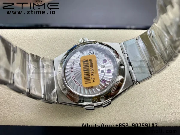 オメガ コンステレーション 38mm SS VSF 1:1 ベスト・エディション ブラックダイアル スティックマーカー SSブレスレット A8500 スーパークローン - スーパークローン時計 | 1:1 ベスト・バージョン