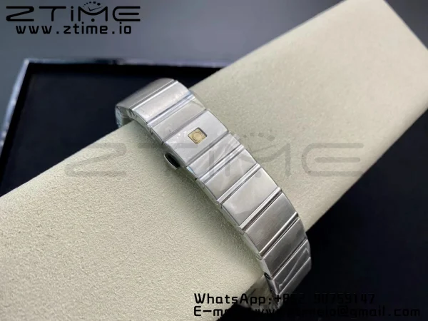 オメガ コンステレーション 38mm SS VSF 1:1 ベスト・エディション ブラックダイアル スティックマーカー SSブレスレット A8500 スーパークローン - スーパークローン時計 | 1:1 ベスト・バージョン