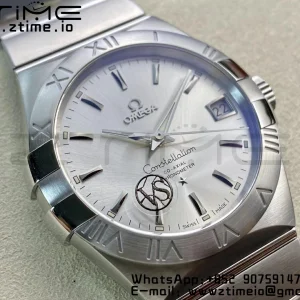 OMEGA Constellation 38mm SS VSF 1:1 Best Edition Silver Dial Stick Markers on SS Bracelet A8500 Super Clone - Super Clone Watch | 1:1 Best Version