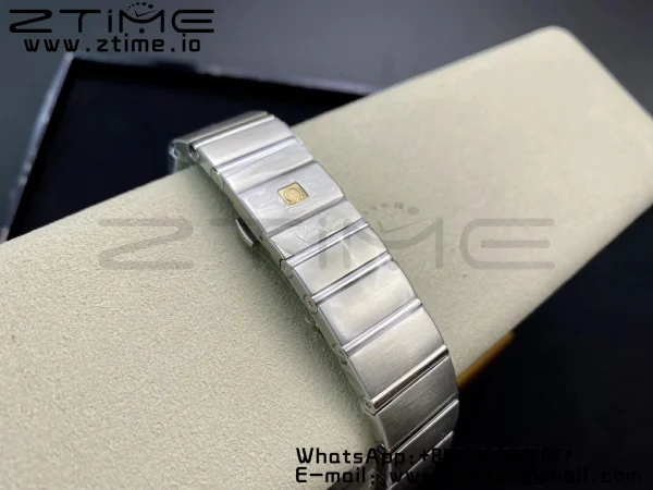 OMEGA Constellation 38mm SS VSF 1:1 Best Edition Silver Dial Diamonds Markers on SS Bracelet A8500 Super Clone - Super Clone Watch | 1:1 Best Version
