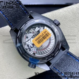 OMEGA Planet Ocean 45.5mm Deep Black blue Real Ceramic VSF 1:1 Best Edition on Black Nylon Strap A8906 Super Clone - Super Clone Watch | 1:1 Best Version