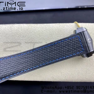 OMEGA Planet Ocean 45.5mm Deep Black blue Real Ceramic VSF 1:1 Best Edition on Black Nylon Strap A8906 Super Clone - Super Clone Watch | 1:1 Best Version