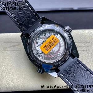 OMEGA Planet Ocean 45.5mm Deep Black Real Ceramic VSF 1:1 Best Edition on Black Nylon Strap A8906 Super Clone - Super Clone Watch | 1:1 Best Version