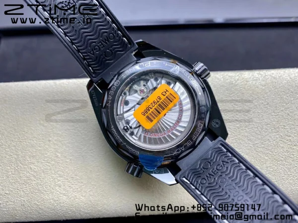 OMEGA Planet Ocean 45.5mm Deep Black Real Ceramic VSF 1:1 Best Edition on Black Nylon Strap A8906 Super Clone - Super Clone Watch | 1:1 Best Version