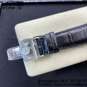 IWC Portuguese Real PR IW500106 ZF 1:1 Best Edition Gray Dial on Black Leather Strap A52010 V5 - Super Clone Watch | 1:1 Best Version