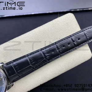 IWC Portuguese Real PR IW500106 ZF 1:1 Best Edition Gray Dial on Black Leather Strap A52010 V5 - Super Clone Watch | 1:1 Best Version