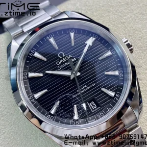 OMEGA Aqua Terra 150M Master Chronometers VSF 1:1 Best Edition Black Dial SS Hand on SS Bracelet A8900 Super Clone - Super Clone Watch | 1:1 Best Version