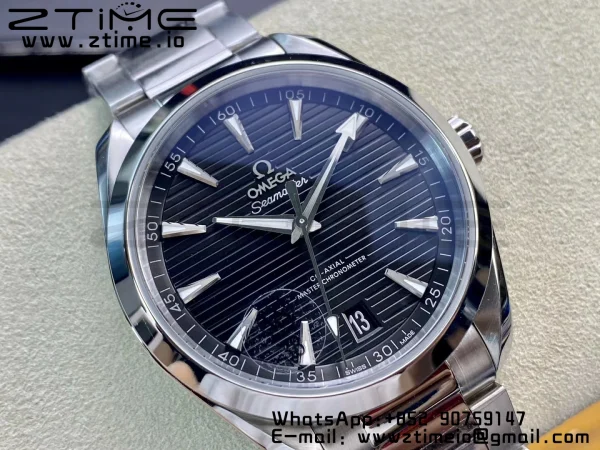 OMEGA Aqua Terra 150M Master Chronometers VSF 1:1 Best Edition Black Dial SS Hand on SS Bracelet A8900 Super Clone - Super Clone Watch | 1:1 Best Version