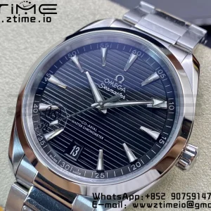 OMEGA Aqua Terra 150M Master Chronometers VSF 1:1 Best Edition Black Dial SS Hand on SS Bracelet A8900 Super Clone - Super Clone Watch | 1:1 Best Version