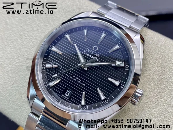 OMEGA Aqua Terra 150M Master Chronometers VSF 1:1 Best Edition Black Dial SS Hand on SS Bracelet A8900 Super Clone - Super Clone Watch | 1:1 Best Version