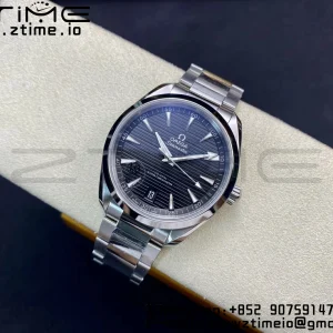 OMEGA Aqua Terra 150M Master Chronometers VSF 1:1 Best Edition Black Dial SS Hand on SS Bracelet A8900 Super Clone - Super Clone Watch | 1:1 Best Version