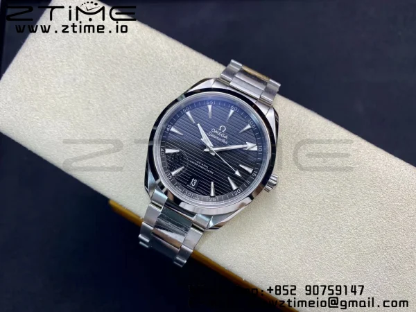 OMEGA Aqua Terra 150M Master Chronometers VSF 1:1 Best Edition Black Dial SS Hand on SS Bracelet A8900 Super Clone - Super Clone Watch | 1:1 Best Version