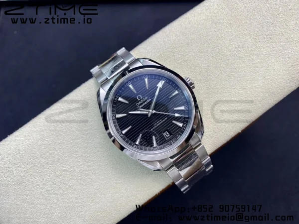 OMEGA Aqua Terra 150M Master Chronometers VSF 1:1 Best Edition Black Dial SS Hand on SS Bracelet A8900 Super Clone - Super Clone Watch | 1:1 Best Version
