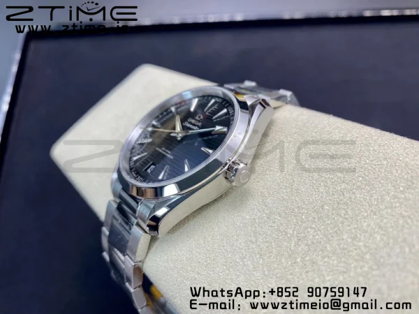 OMEGA Aqua Terra 150M Master Chronometers VSF 1:1 Best Edition Black Dial SS Hand on SS Bracelet A8900 Super Clone - Super Clone Watch | 1:1 Best Version