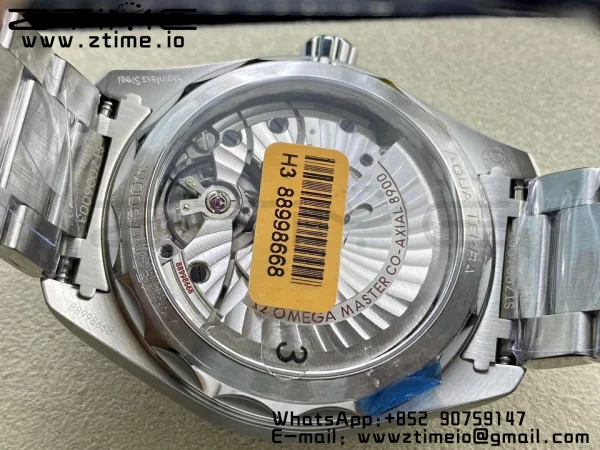 OMEGA Aqua Terra 150M Master Chronometers VSF 1:1 Best Edition Black Dial SS Hand on SS Bracelet A8900 Super Clone - Super Clone Watch | 1:1 Best Version