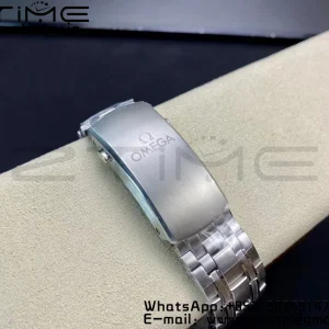 OMEGA Seamaster Diver 2018 300M VSF Best Edition Blue Ceramic Gray Dial on SS Bracelet A8800 - Super Clone Watch | 1:1 Best Version
