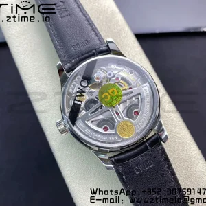 IWC Portuguese Real PR IW500710 ZF 1:1 Best Edition Cadran albastru pe curea din piele neagră A52010 V5 - Super Clone Watch | 1:1 Best Version