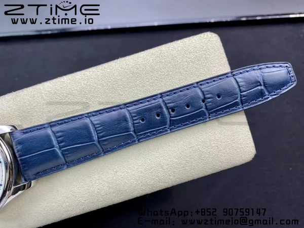 IWC ポルトギーゼ・リアルPR IW500107 ZF 1:1ベスト・エディション ホワイトダイアル ブルーレザーストラップ A52010 V5 - スーパークローン時計｜1:1ベスト・バージョン
