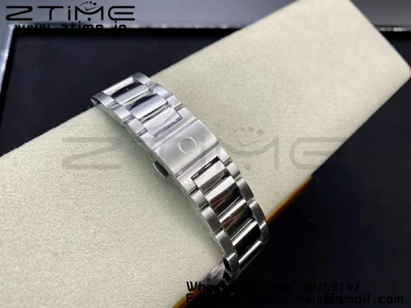 OMEGA Aqua Terra 150M 43.5mm GMT SS VSF 1:1 Best Edition Μαύρο ψηφιακό καντράν με υφή σε βραχιόλι SS A8605 Super Clone V2 - Super Clone Watch | 1:1 Best Version