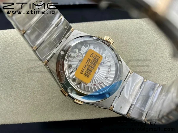 OMEGA Constellation 38mm SS/YG VSF 1:1 Best Edition White Textured Dial on SS/YG Bracelet A8500 Super Clone - Super Clone Watch | 1:1 Best Version