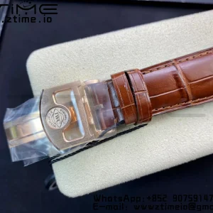 IWC Portuguese Real PR RG IW500702 ZF 1:1 Best Edition Gray Dial on Brown Leather Strap A52010 V5 - Super Clone Watch | 1:1 Best Version