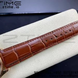 IWC Portuguese Real PR RG IW500702 ZF 1:1 Best Edition Gray Dial on Brown Leather Strap A52010 V5 - Super Clone Watch | 1:1 Best Version