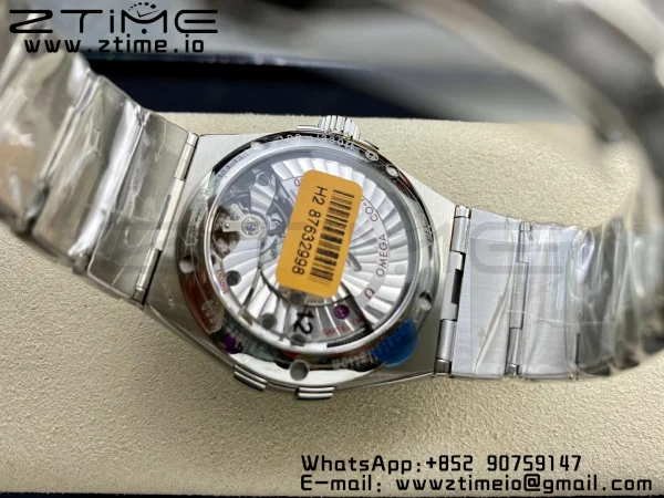 オメガ コンステレーション 38mm SS VSF 1:1 ベスト版 ブラックダイアル ダイヤモンドマーカー SSブレスレット A8500 スーパークローン - スーパークローン時計 | 1:1 ベスト版
