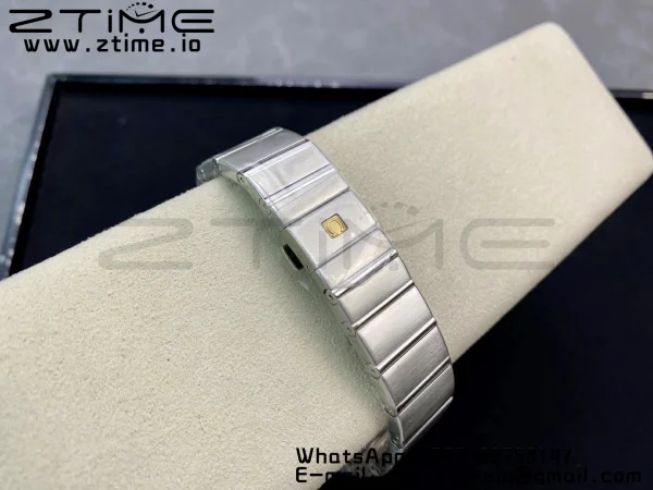 OMEGA Constellation 38mm SS VSF 1:1 Best Edition Blue Textured Dial on SS Bracelet A8500 Super Clone - Super Clone Watch | 1:1 Best Version