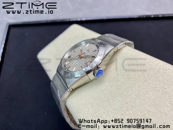 OMEGA Constellation 38mm SS/RG VSF 1:1 Best Edition Gray Textured Dial on SS Bracelet A8500 Super Clone - Super Clone Watch | 1:1 Best Version