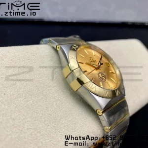 OMEGA Constellation 38mm SS/YG VSF 1:1 Best Edition Yellow Gold Dial on SS/YG Bracelet A8500 Super Clone - Super Clone Watch | 1:1 Best Version