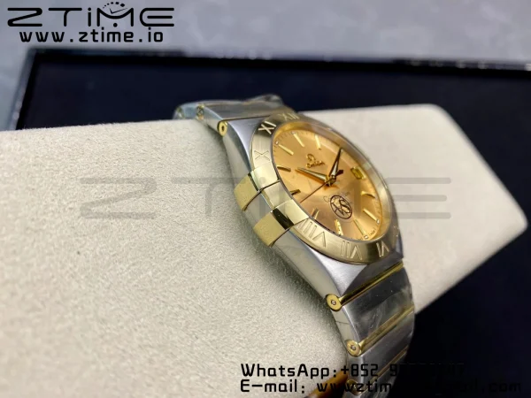 OMEGA Constellation 38mm SS/YG VSF 1:1 Best Edition Yellow Gold Dial on SS/YG Bracelet A8500 Super Clone - Super Clone Watch | 1:1 Best Version