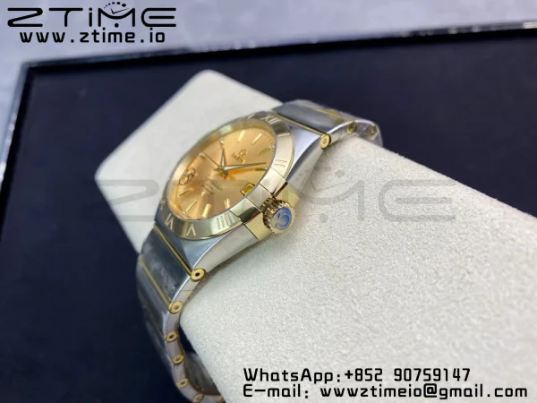 OMEGA Constellation 38mm SS/YG VSF 1:1 Best Edition Yellow Gold Dial on SS/YG Bracelet A8500 Super Clone - Super Clone Watch | 1:1 Best Version