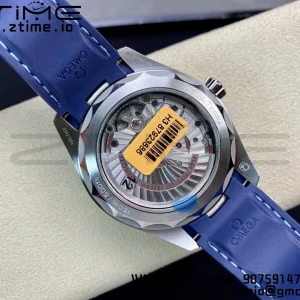 OMEGA OMEGA Aqua Terra Worldtimer VSF 1:1 Best Edition Blue Dial on Blue Rubber Strap A8938 Super Clone - Super Clone Watch | 1:1 Best Version