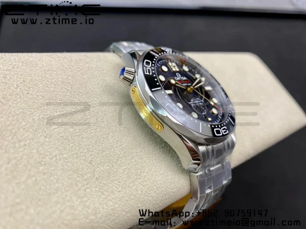 オメガ シーマスター ダイバー 300M 007 ジェームズ・ボンド VSF 1:1 ベストエディション SSブレスレット A8800 - スーパークローンウォッチ｜1:1 ベストバージョン