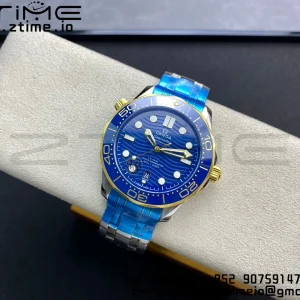 OMEGA 2018 Seamaster Diver 300M SS/YG VSF 1:1 Best Edition YG Bezel Blue Dial on SS/YG Bracelet A8800 - Super Clone Watch | 1:1 Best Version