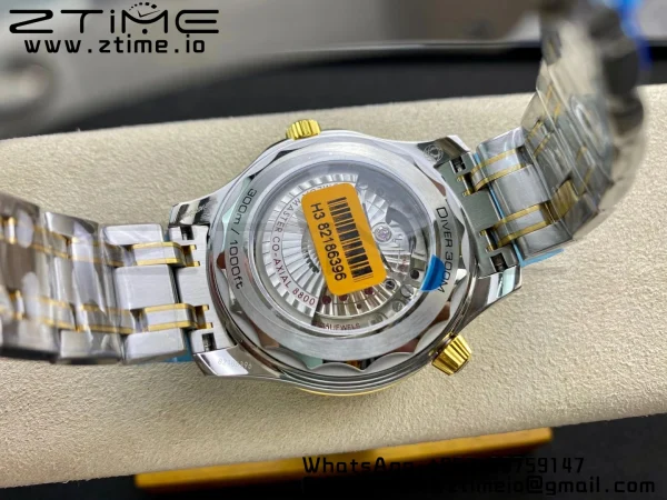 OMEGA 2018 Seamaster Diver 300M SS/YG VSF 1:1 Best Edition YG Bezel Blue Dial on SS/YG Bracelet A8800 - Super Clone Watch | 1:1 Best Version