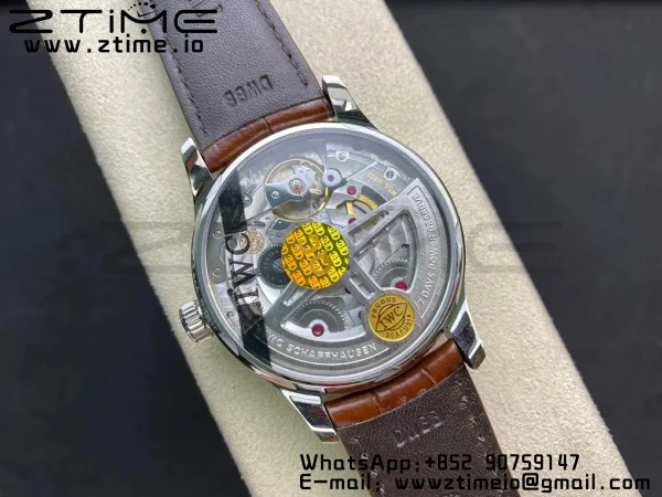 IWC Portuguese Real PR IW500704 ZF 1:1 Best Edition White Dial on Brown Leather Strap A52010 V5 - Super Clone Watch | 1:1 Best Version