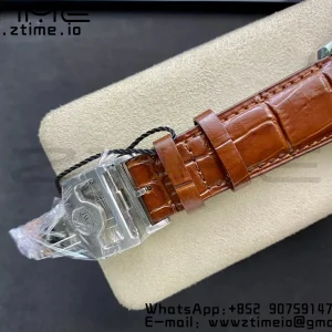 IWC Portuguese Real PR IW500704 ZF 1:1 Best Edition White Dial on Brown Leather Strap A52010 V5 - Super Clone Watch | 1:1 Best Version