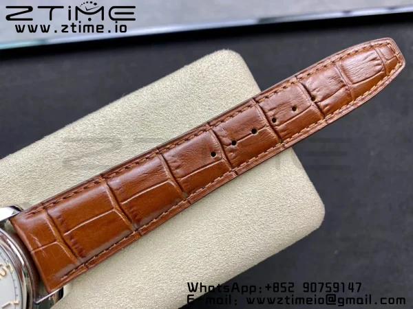 IWC Portuguese Real PR IW500704 ZF 1:1 Best Edition White Dial on Brown Leather Strap A52010 V5 - Super Clone Watch | 1:1 Best Version
