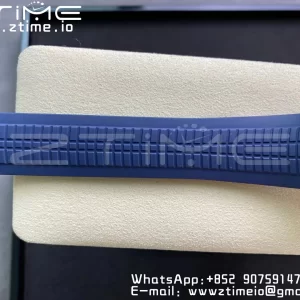 PATEK PHILIPPE Aquanaut 5168G 42mm SS 3KF 1:1 Best Edition Blue Dial on Blue Rubber Strap A324 Super Clone V2 - Super Clone Watch | 1:1 Best Version
