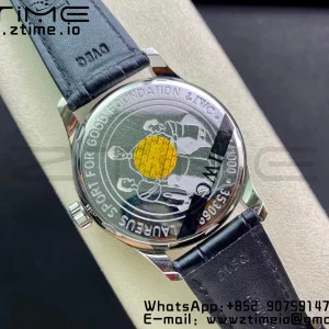 IWC Πορτογαλική Real PR Laureus Edition IW500112 ZF 1:1 Best Edition Blue Dial on Black Leather Strap A52010 V5 - Super Clone Watch | 1:1 Best Version