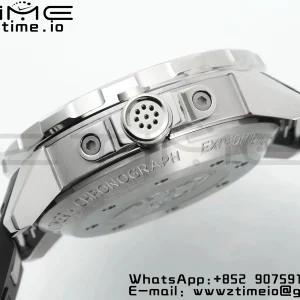 IWC Aquatimer Chrono IW376803 SS APSF 1:1 Best Edition Black Dial on Black Rubber Strap DD7750 - Super Clone Watch | 1:1 Best Version