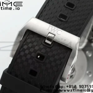 IWC Aquatimer Chrono IW376805 SS APSF 1:1 Best Edition Blue Dial on Black Rubber Strap DD7750 - Super Clone Watch | 1:1 Best Version