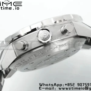 IWC Aquatimer Chrono IW376805 SS APSF 1:1 Best Edition Blue Dial on Black Rubber Strap DD7750 - Super Clone Watch | 1:1 Best Version